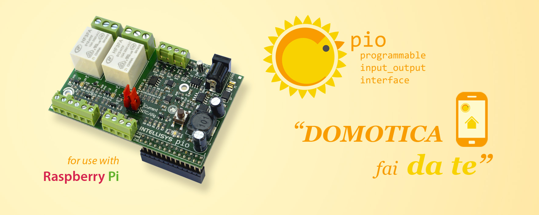 PIO Programmable Input_Output Interface - Domotica fai da te